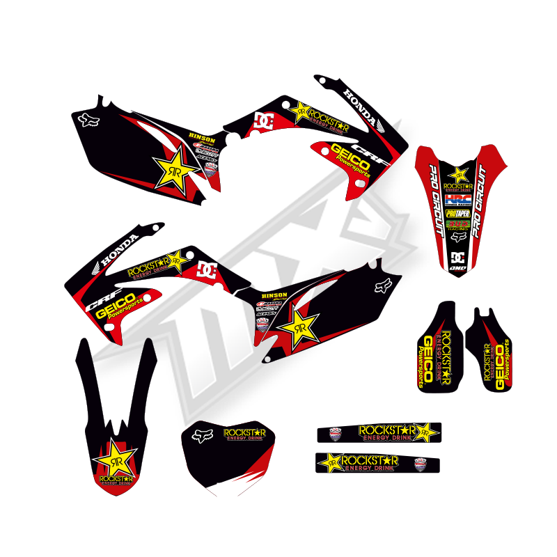 Honda CRF450 CRF 450 2009 2010 2011 2012 Pre made Design