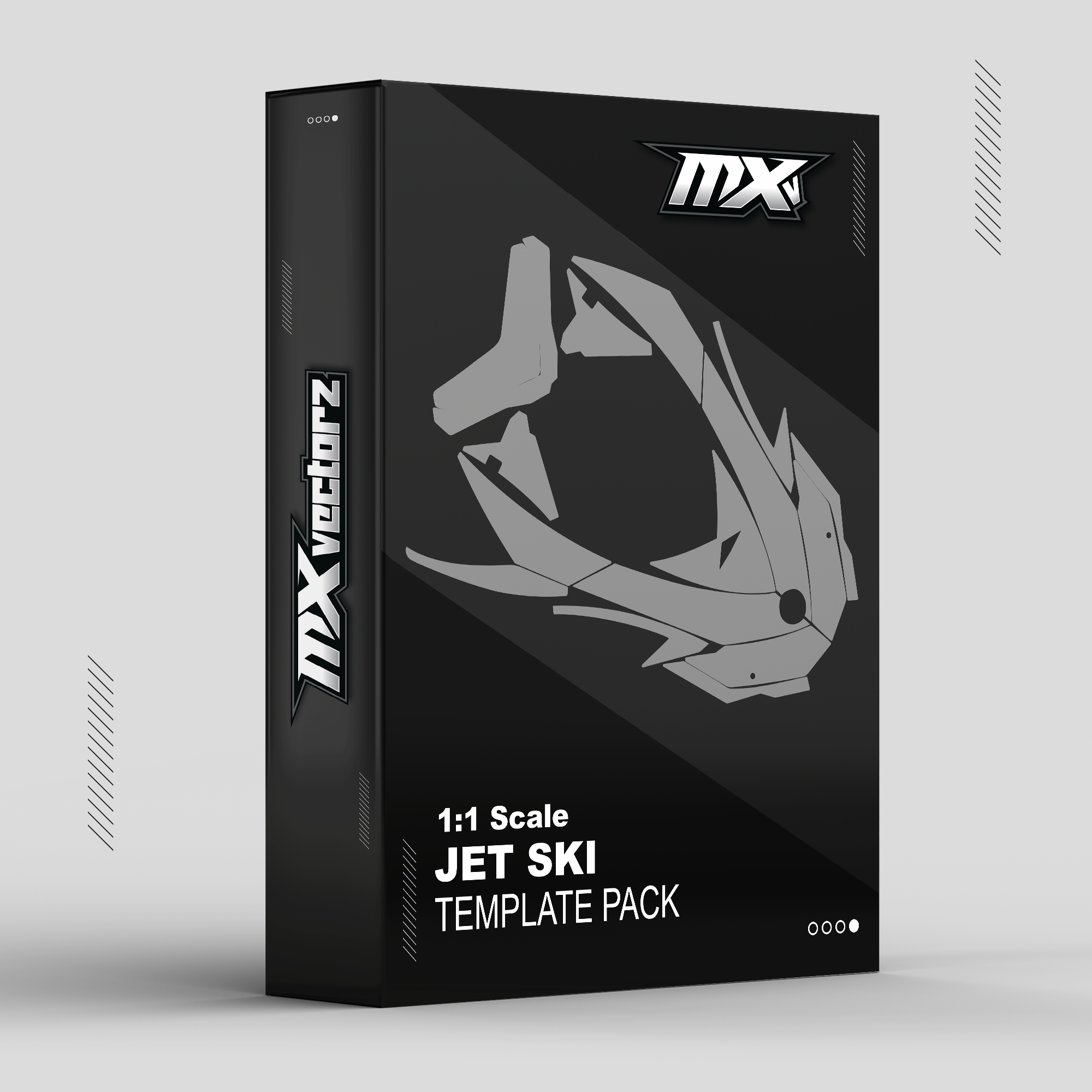 Jet Ski Pre Made Designs and Vector Graphic Templates Business Pack