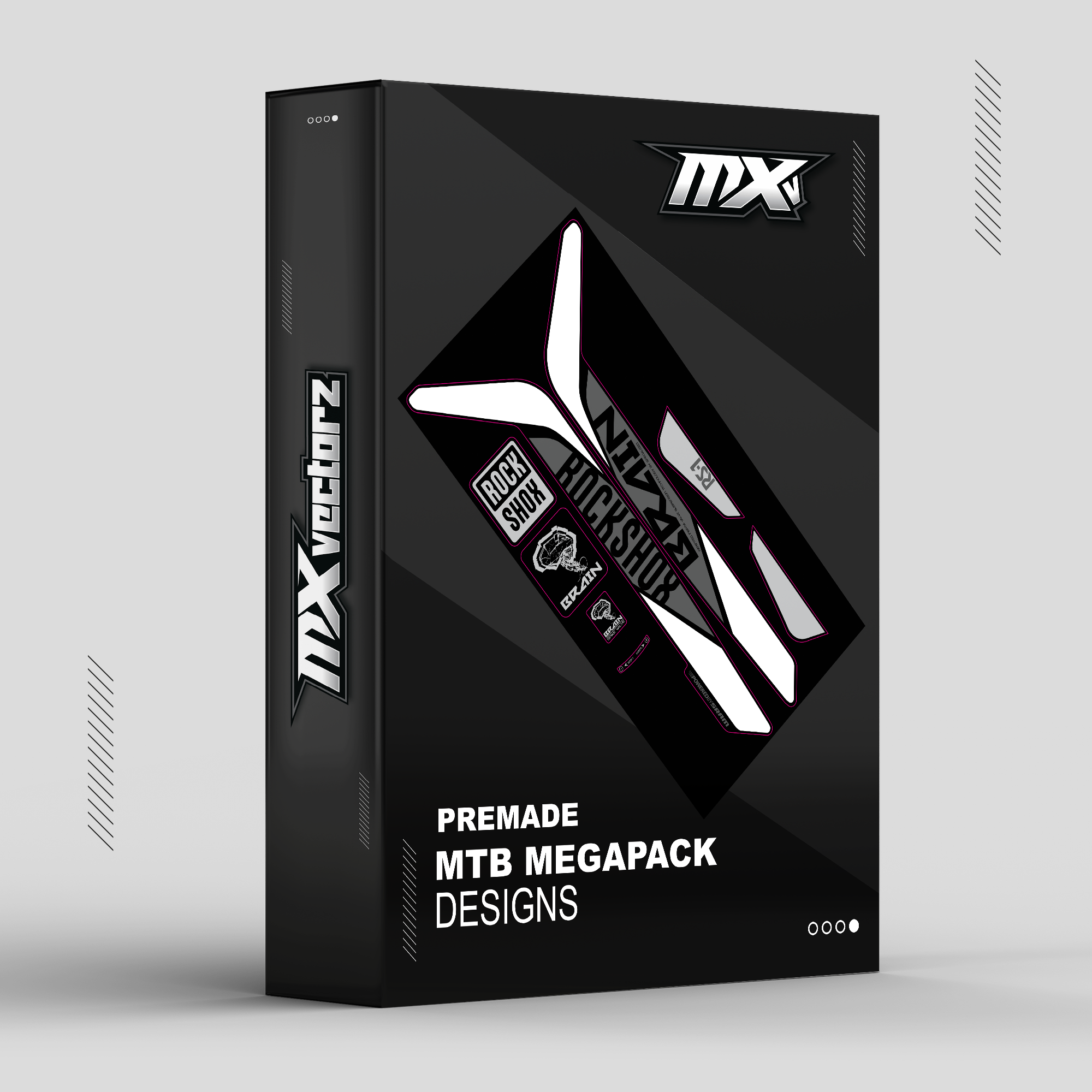 MTB Suspension | Wheels | Shocks | Cycle Pre Made Designs Mega Pack